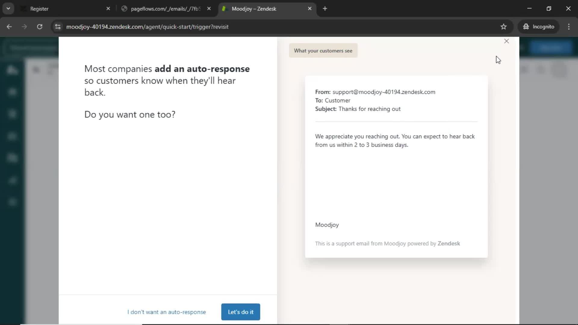 Onboarding screenshot
