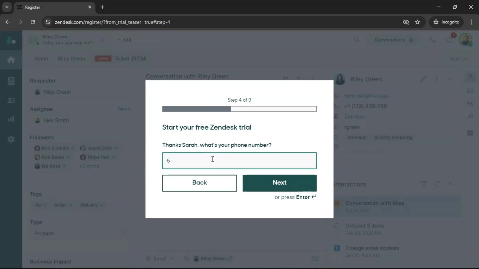 Onboarding screenshot