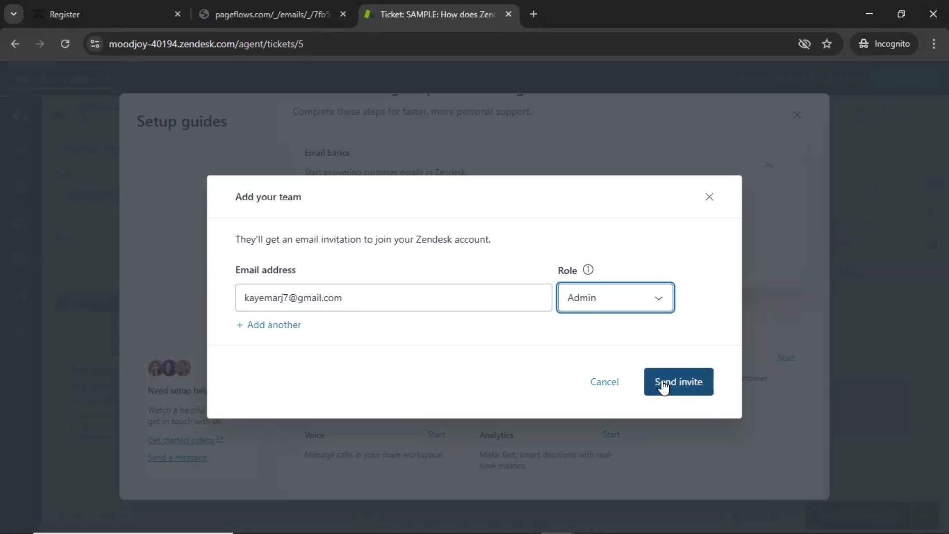 Onboarding screenshot