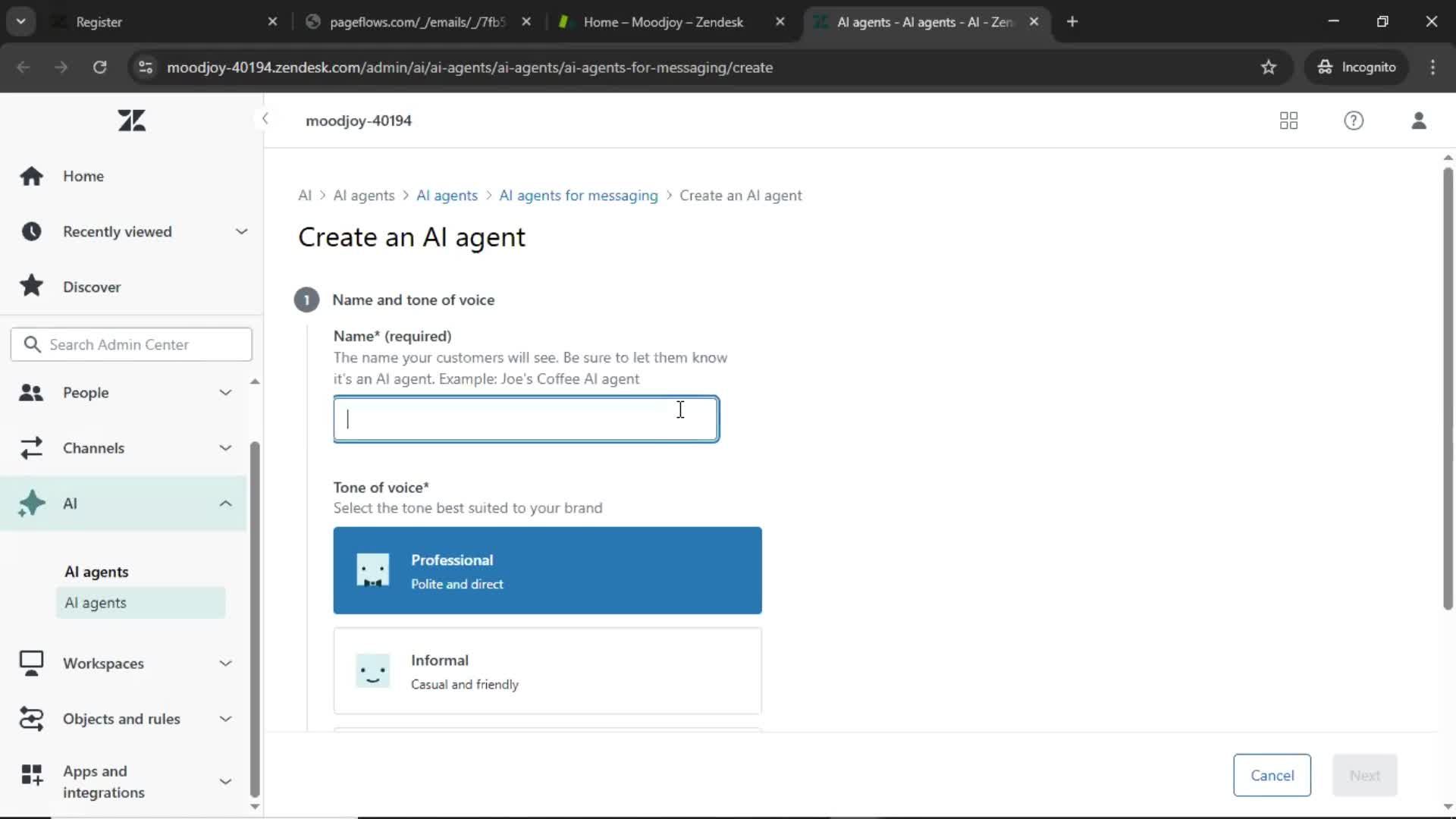 Onboarding screenshot