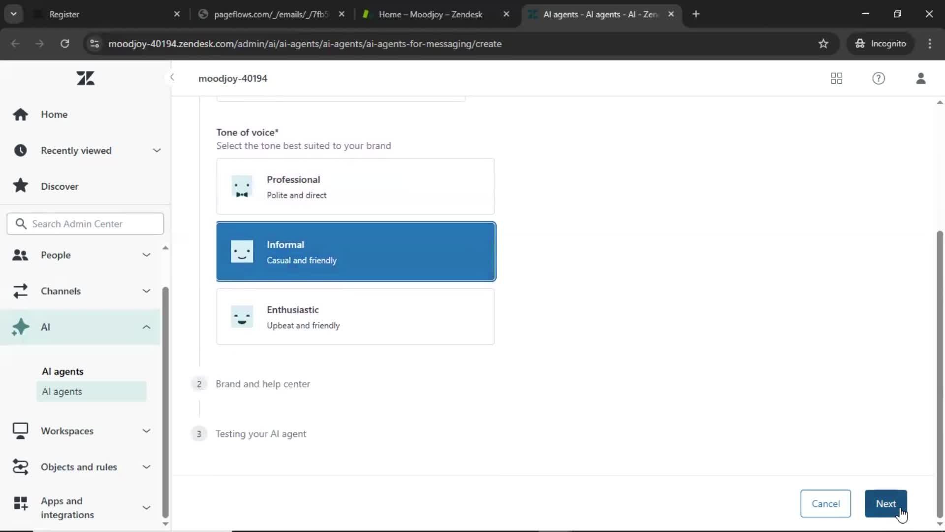 Onboarding screenshot