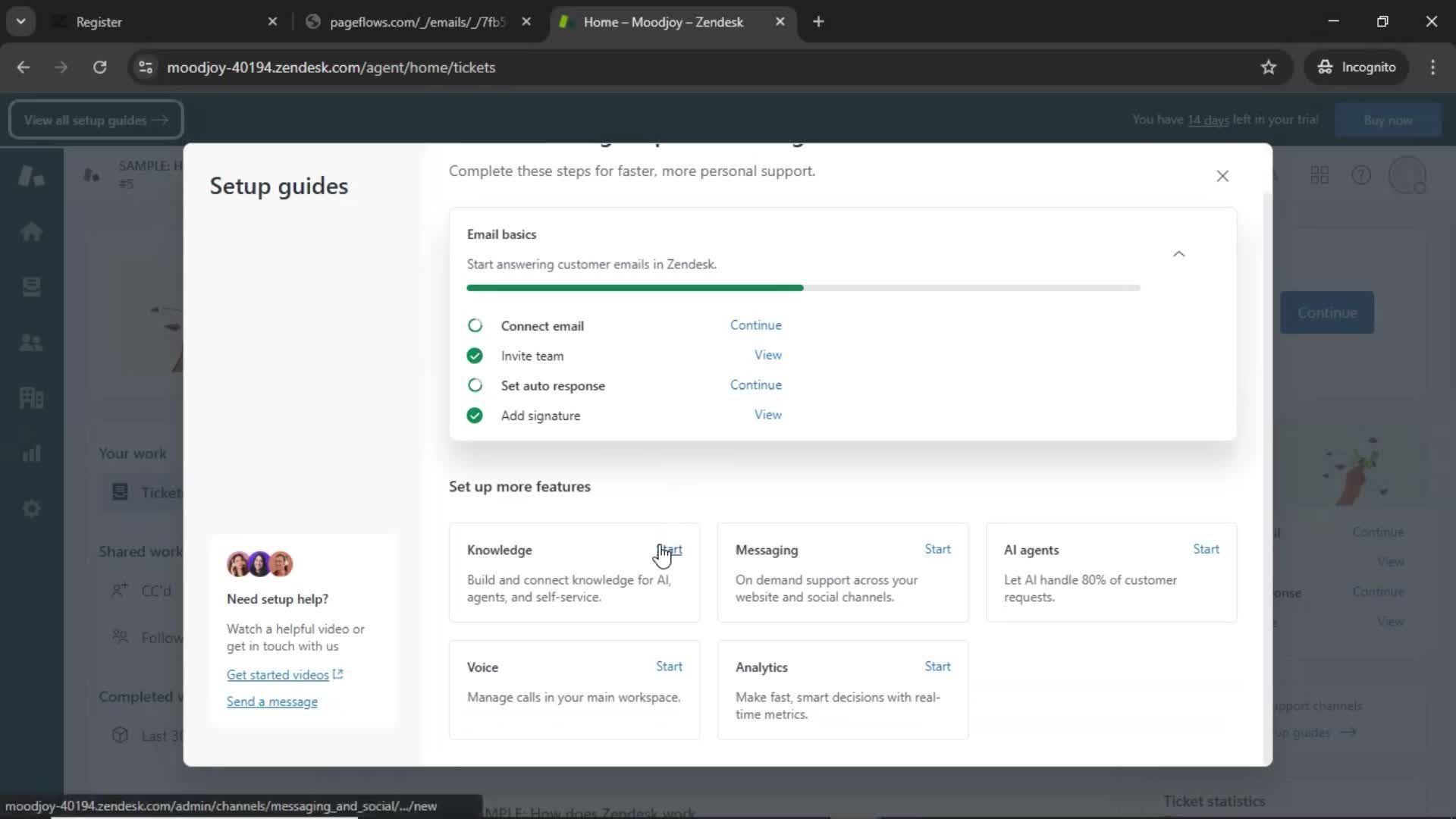 Onboarding screenshot
