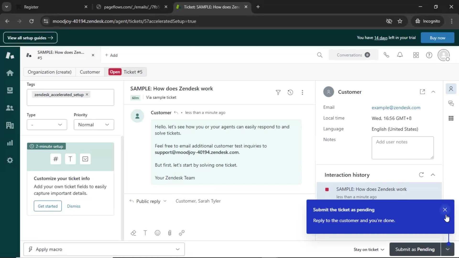 Onboarding screenshot