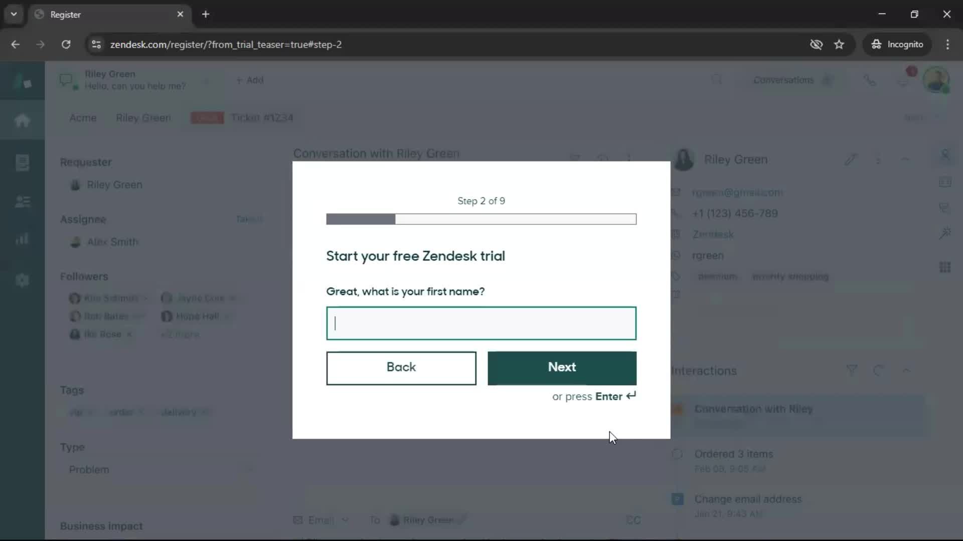 Onboarding screenshot