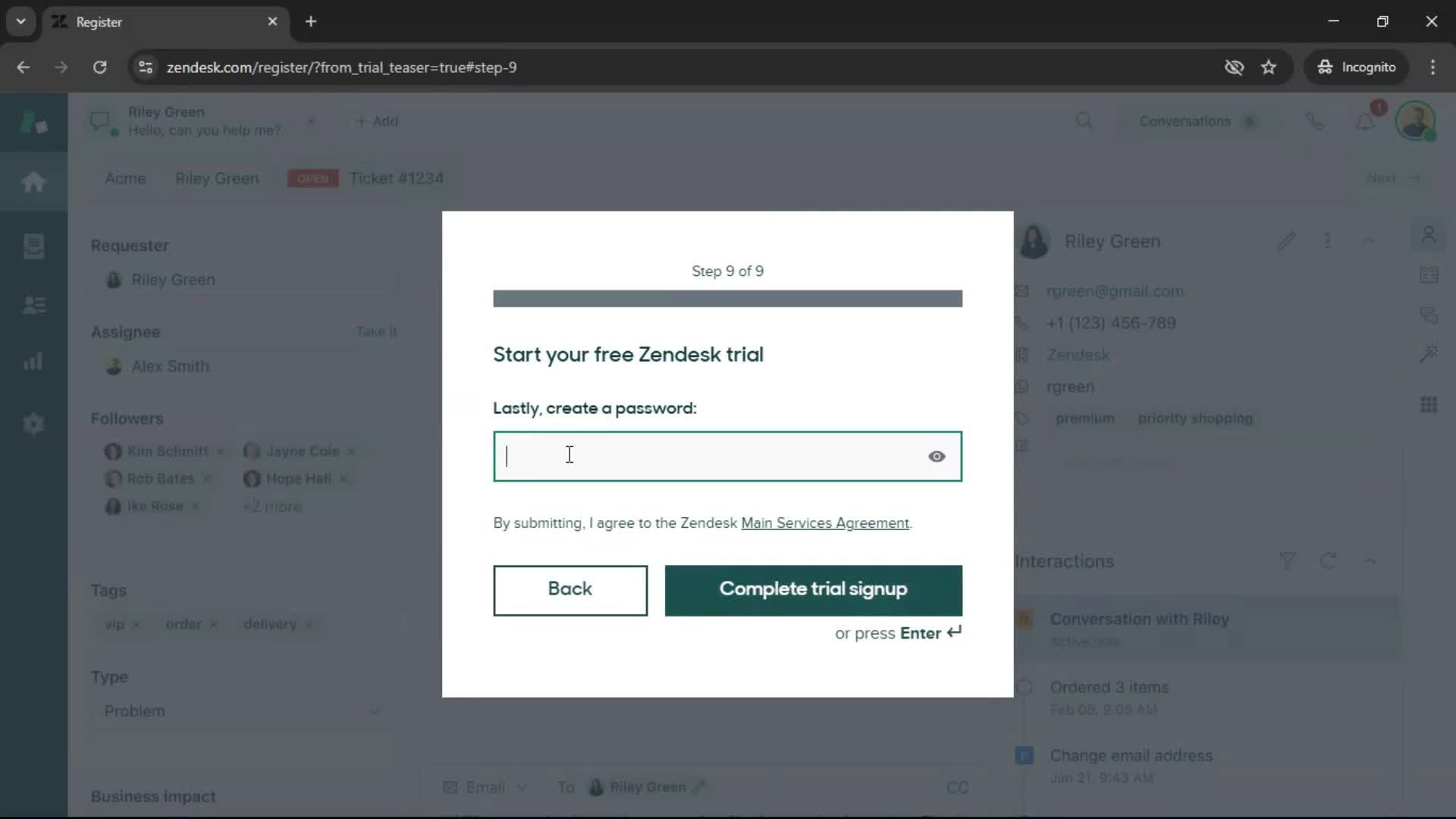 Onboarding screenshot