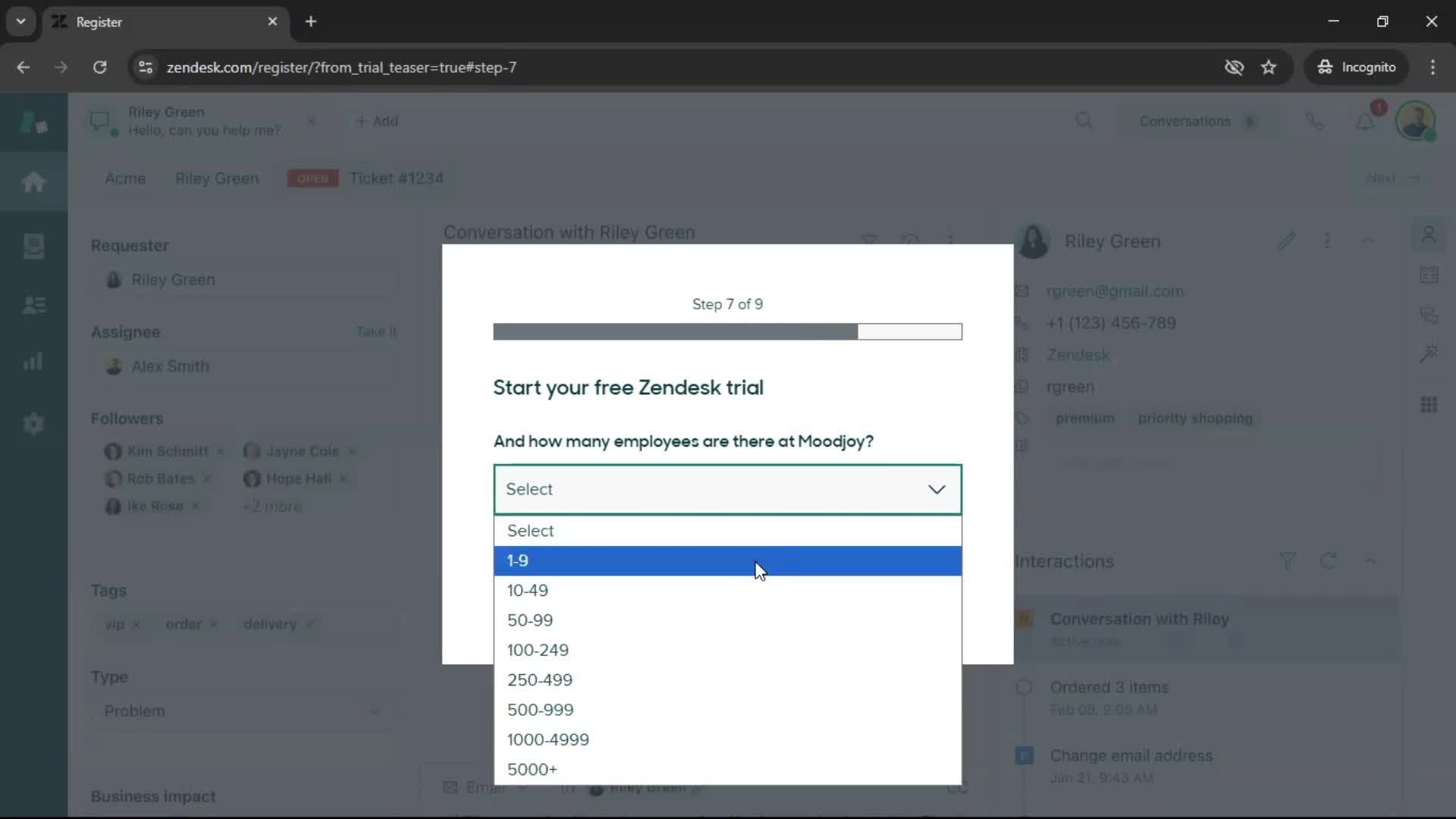 Onboarding screenshot