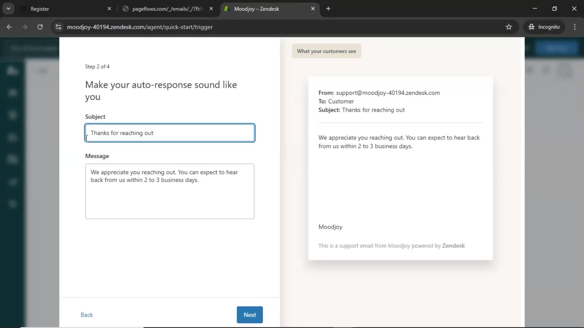 Onboarding screenshot
