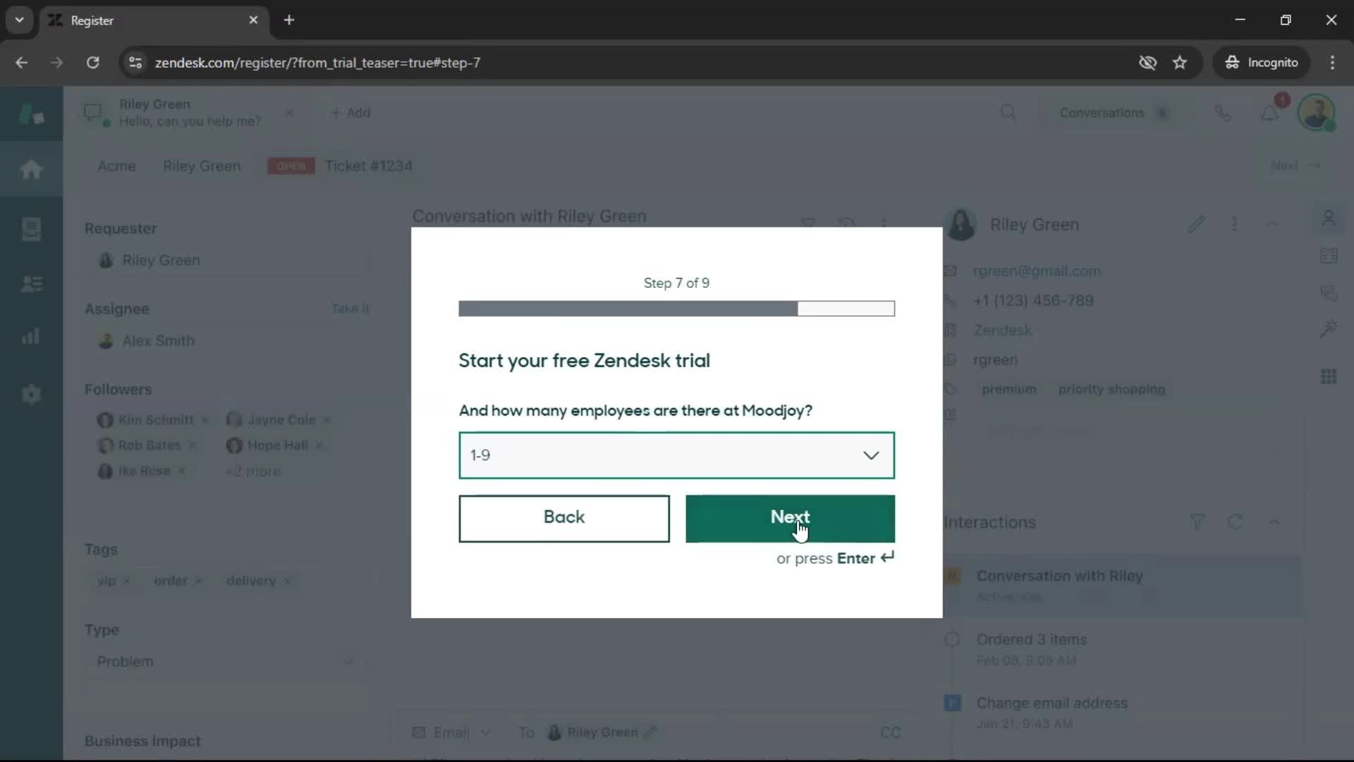 Onboarding screenshot