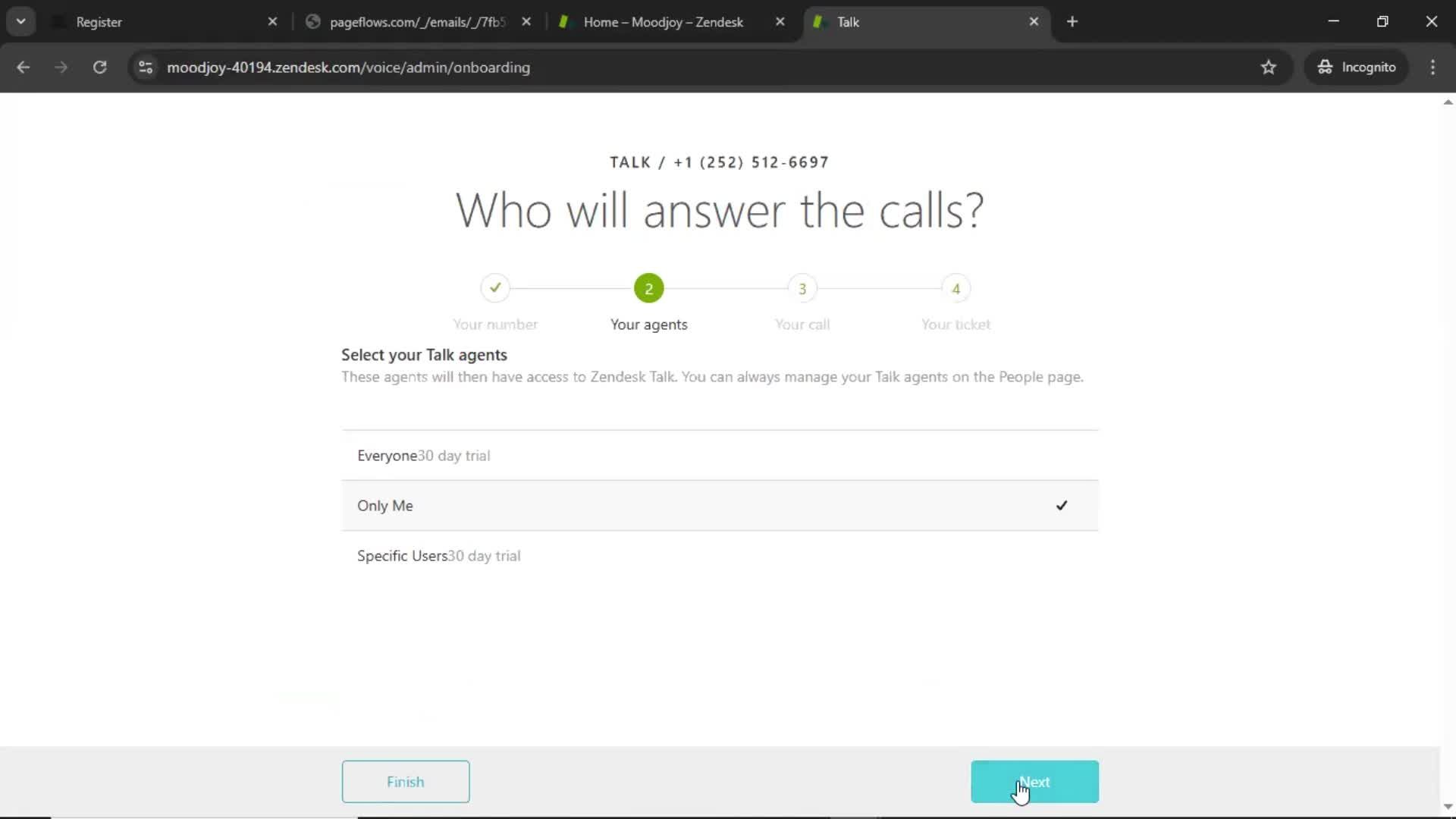 Onboarding screenshot