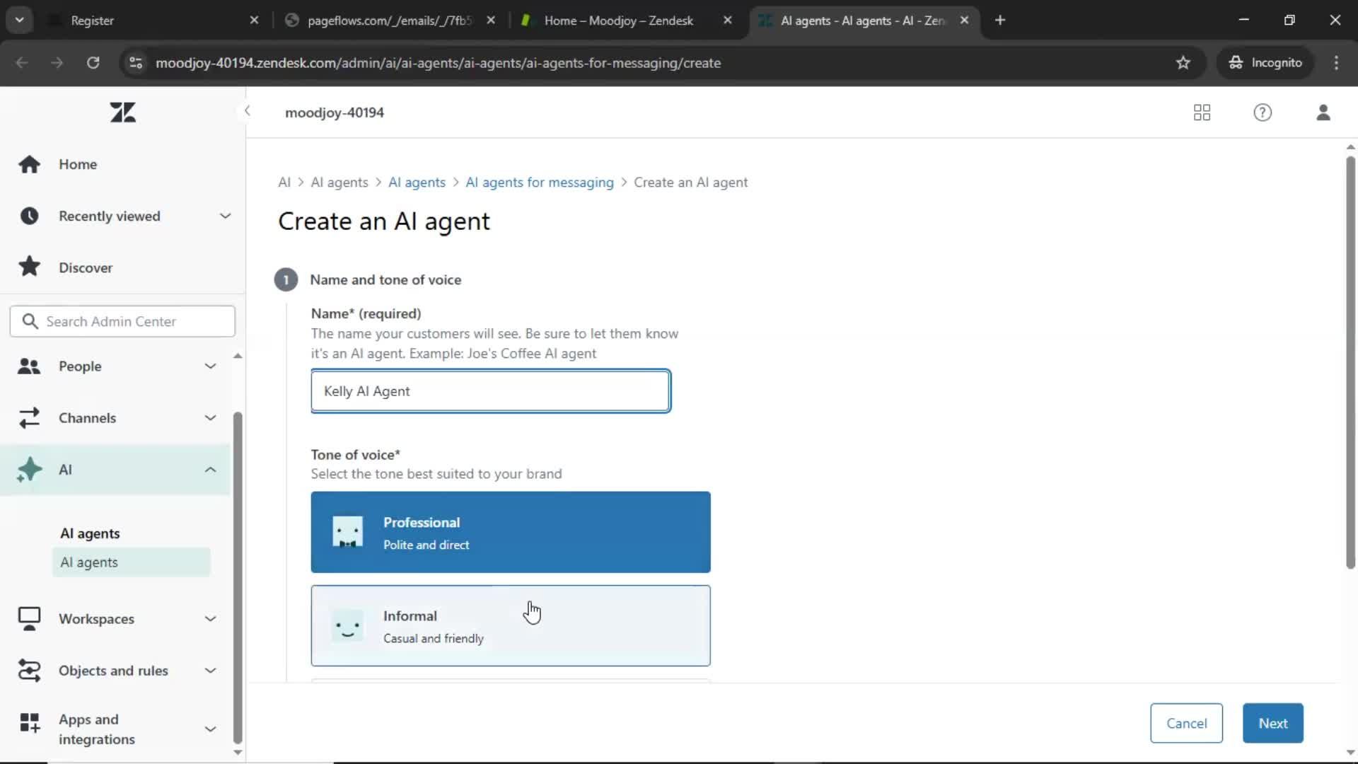 Onboarding screenshot