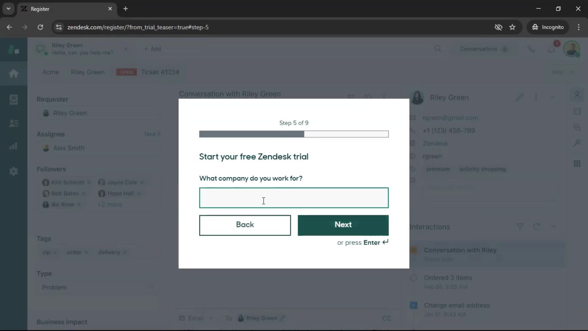 Onboarding screenshot
