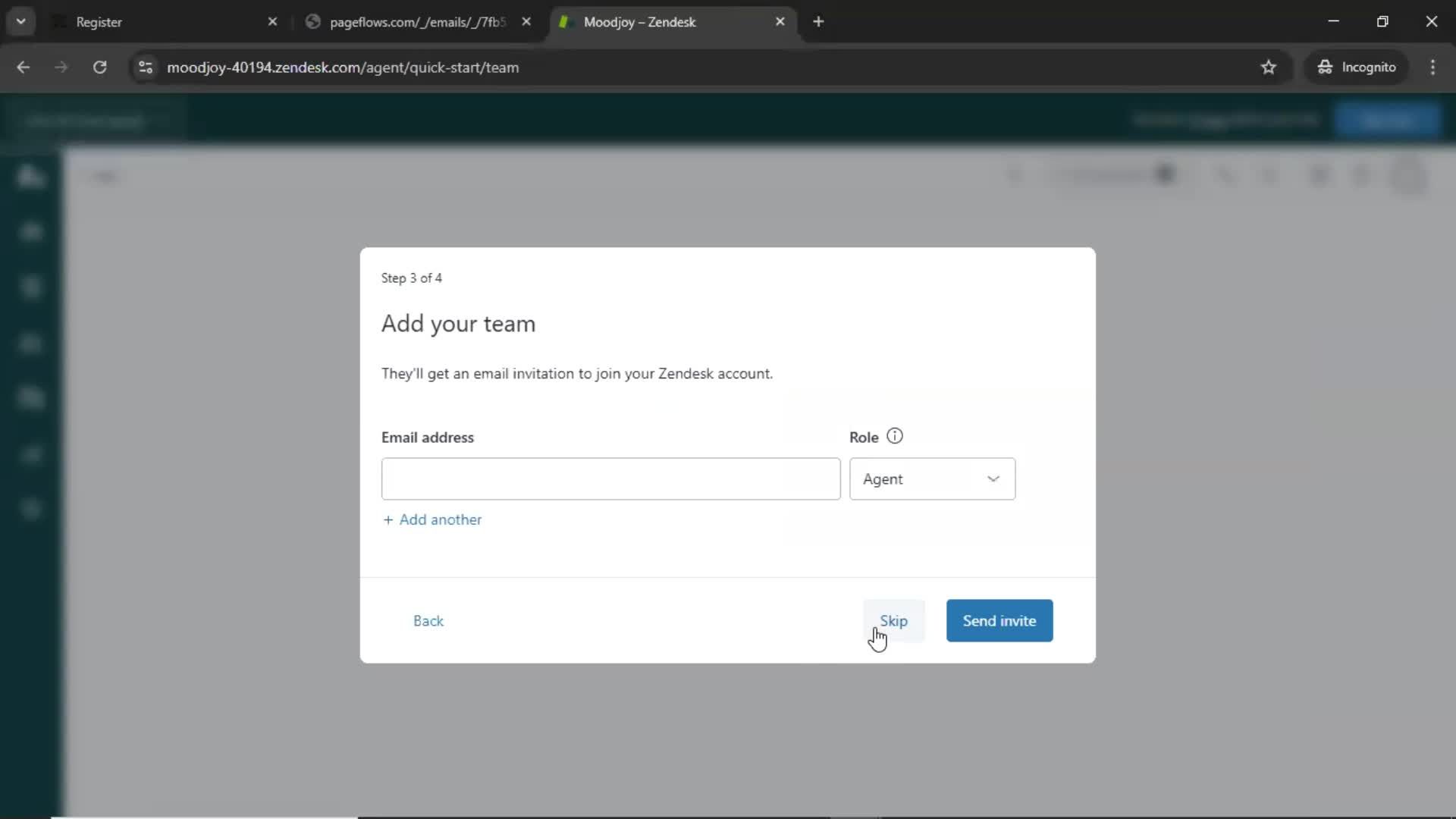 Onboarding screenshot