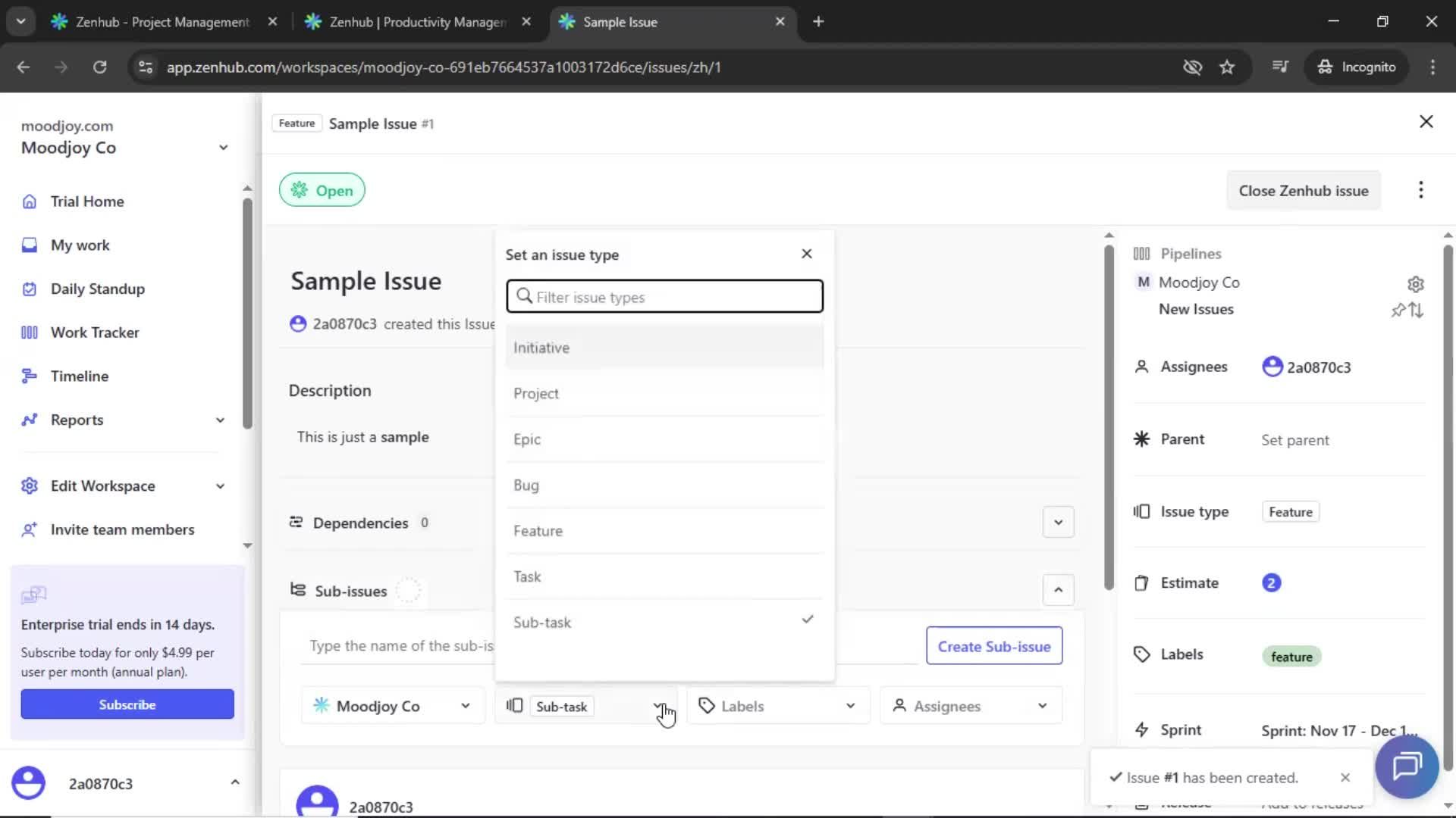 Onboarding screenshot