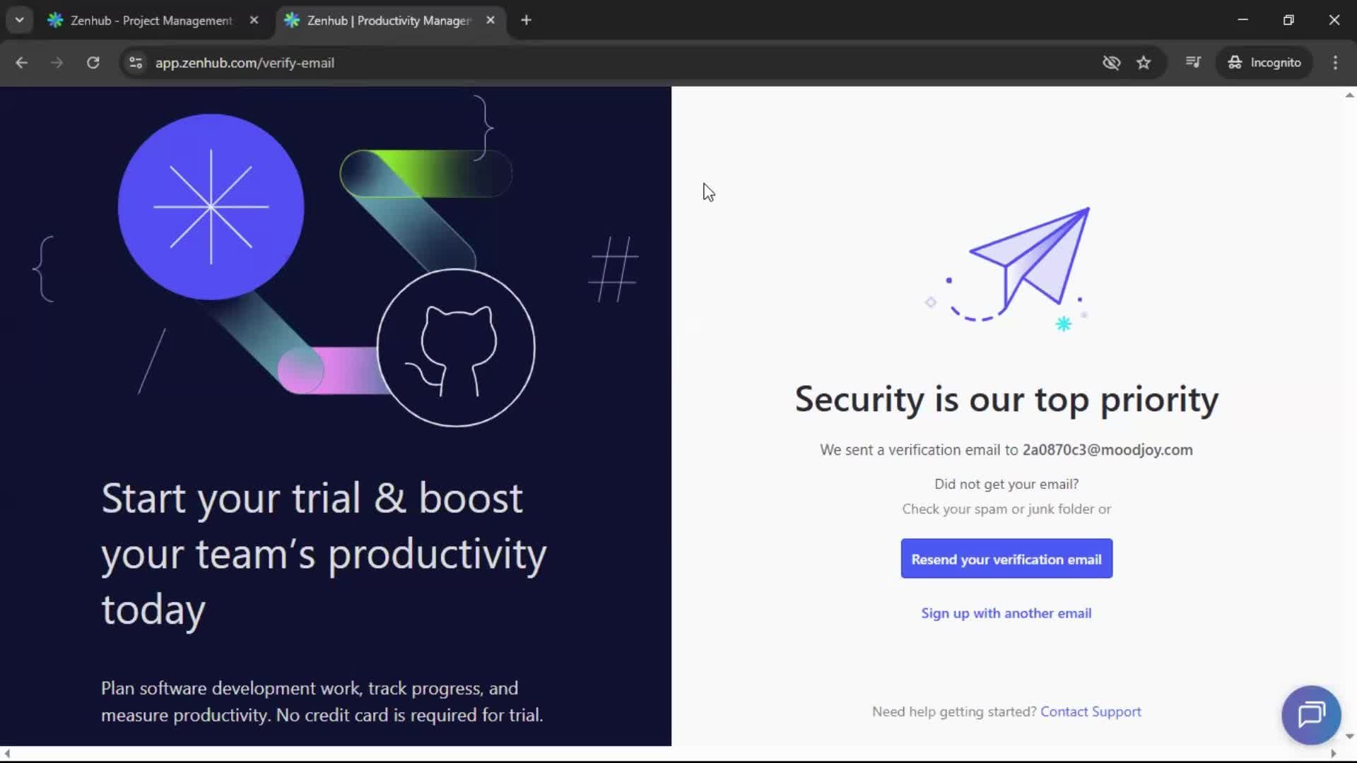 Onboarding screenshot
