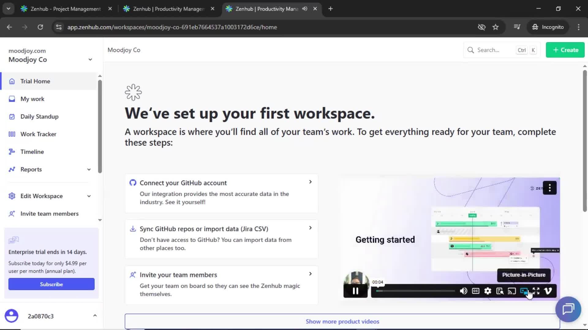 Onboarding screenshot