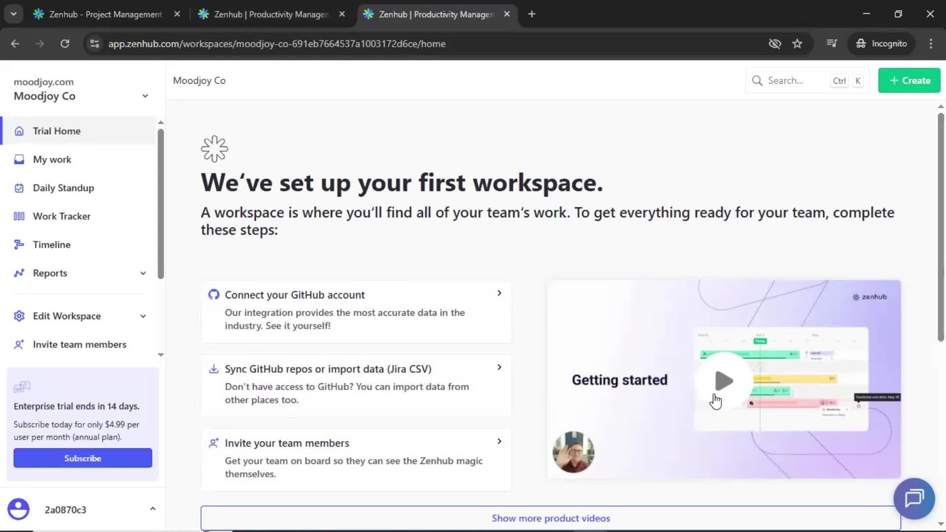 Onboarding screenshot