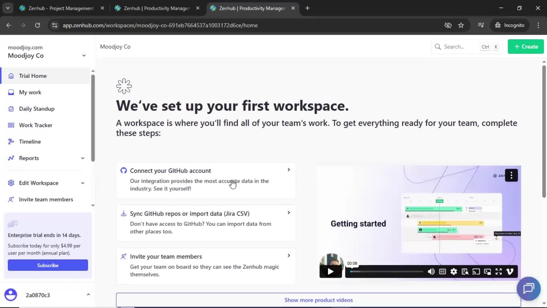 Onboarding screenshot