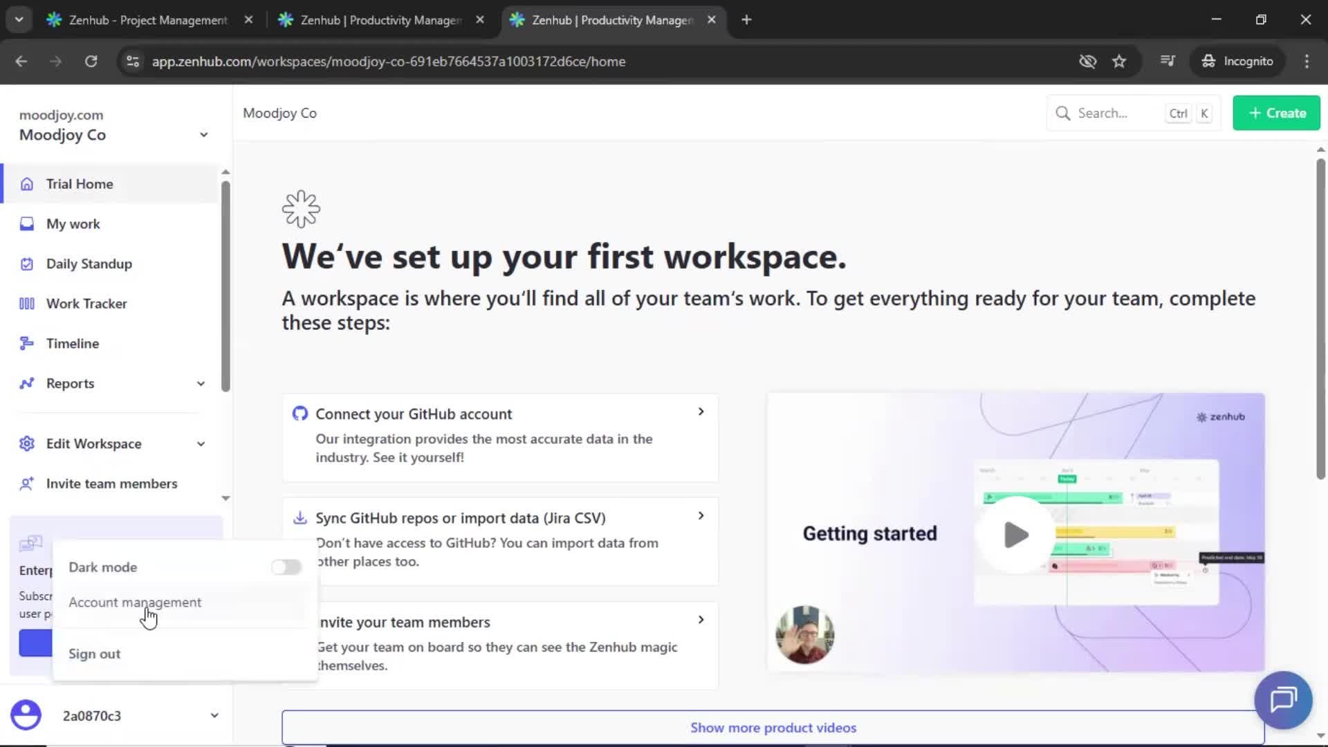 Onboarding screenshot