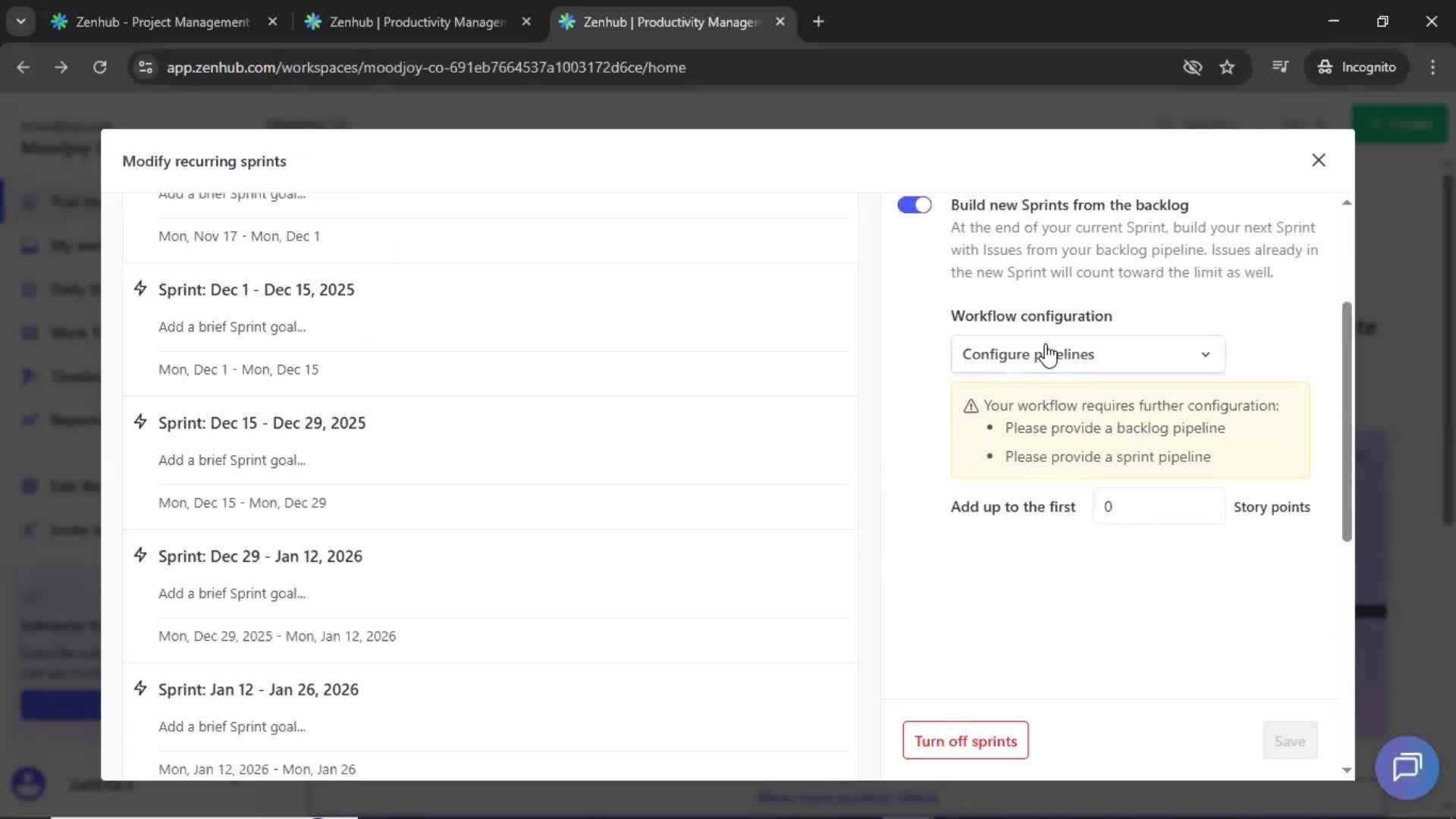 Onboarding screenshot