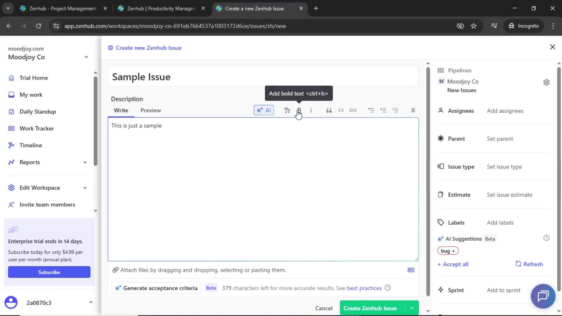 Onboarding screenshot