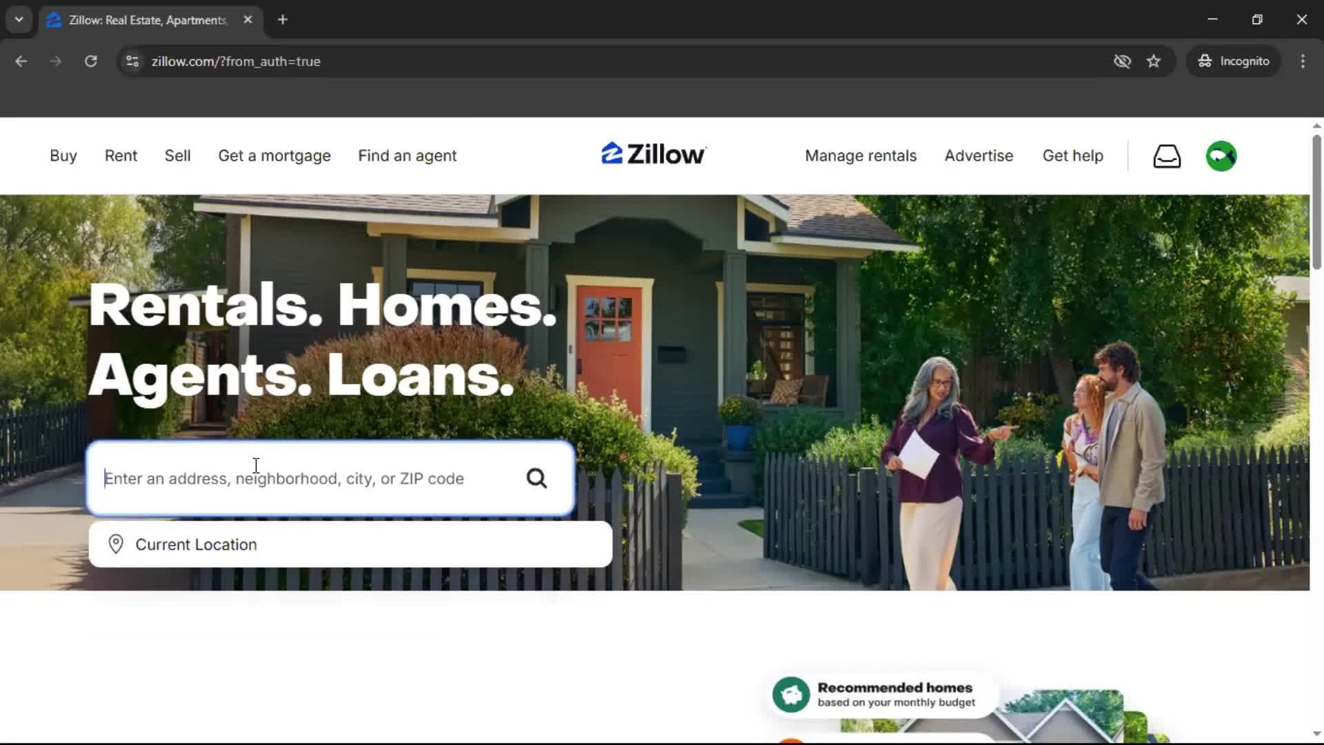 Onboarding screenshot