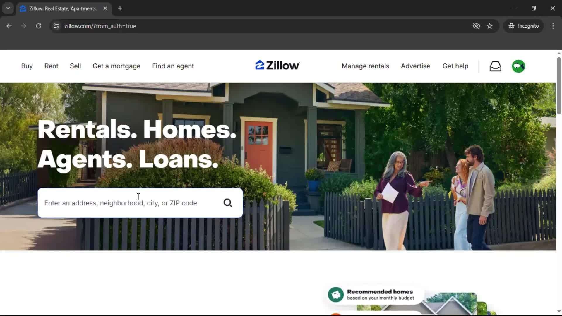 Onboarding screenshot