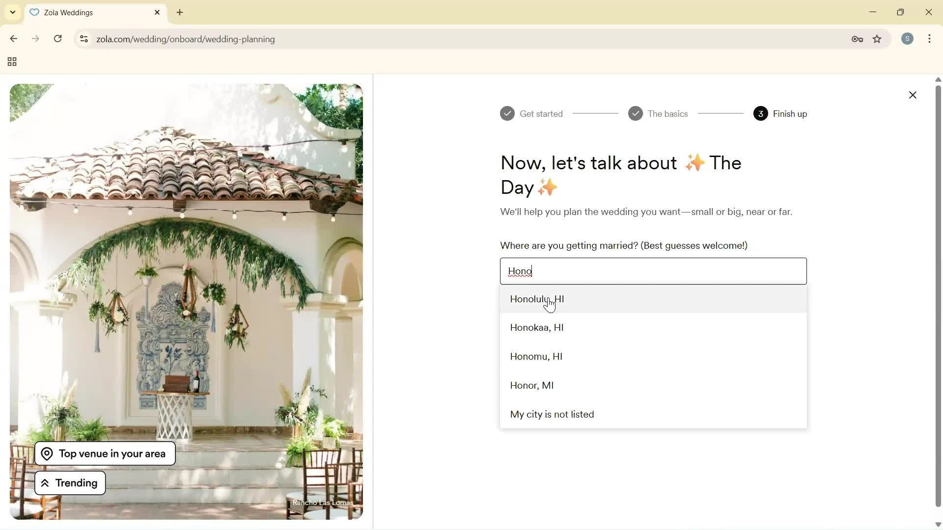 Onboarding screenshot