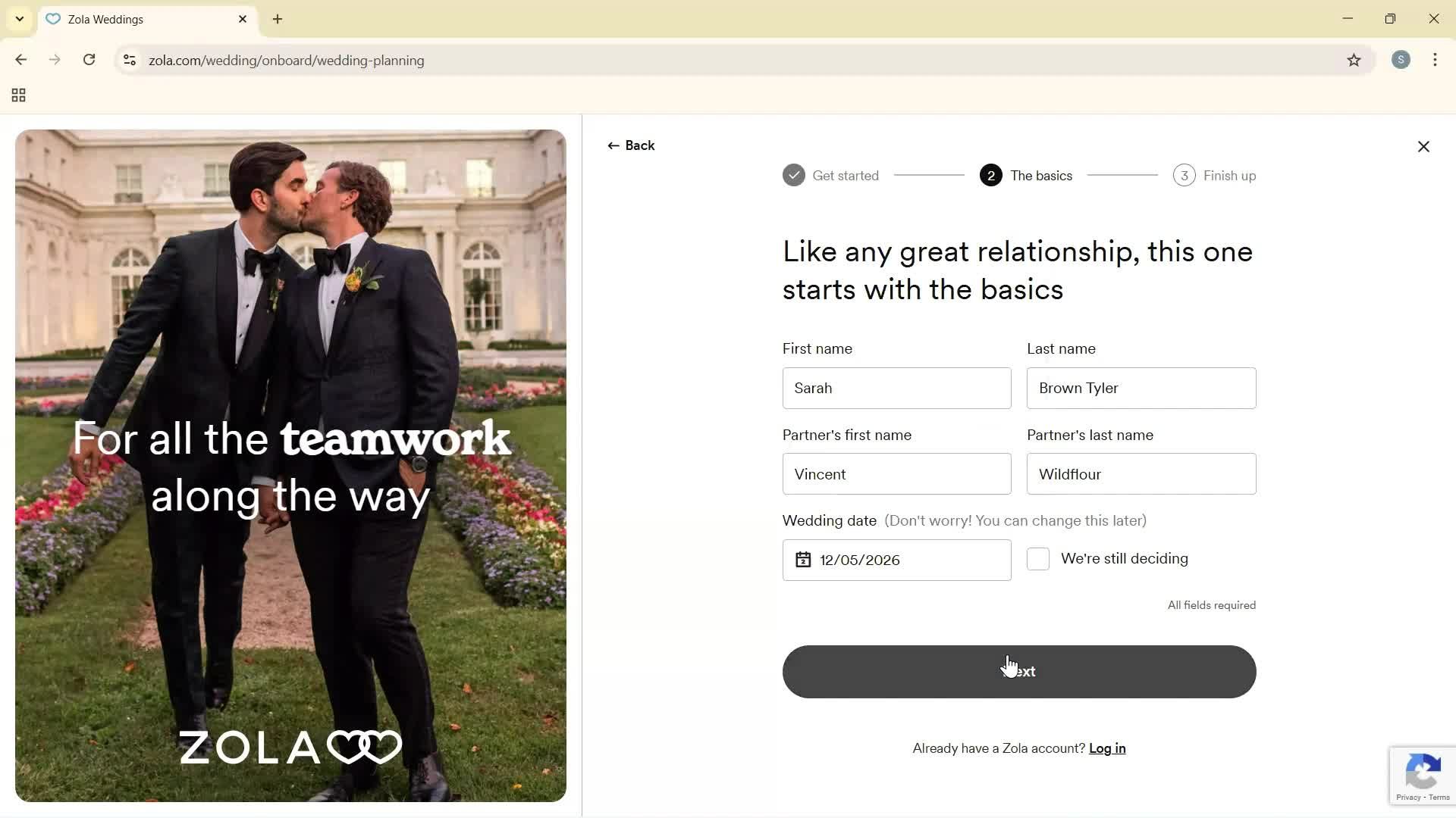 Onboarding screenshot