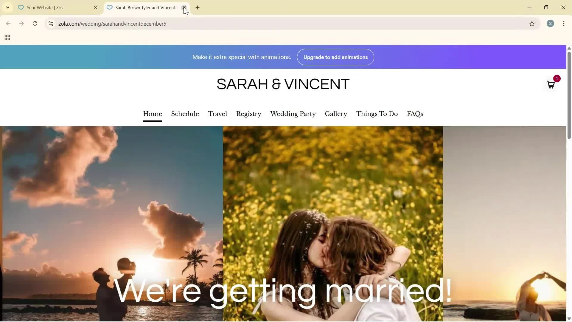 Privacy settings screenshot