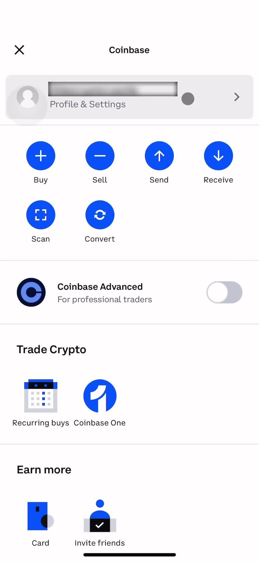 Privacy settings on Coinbase video thumbnail