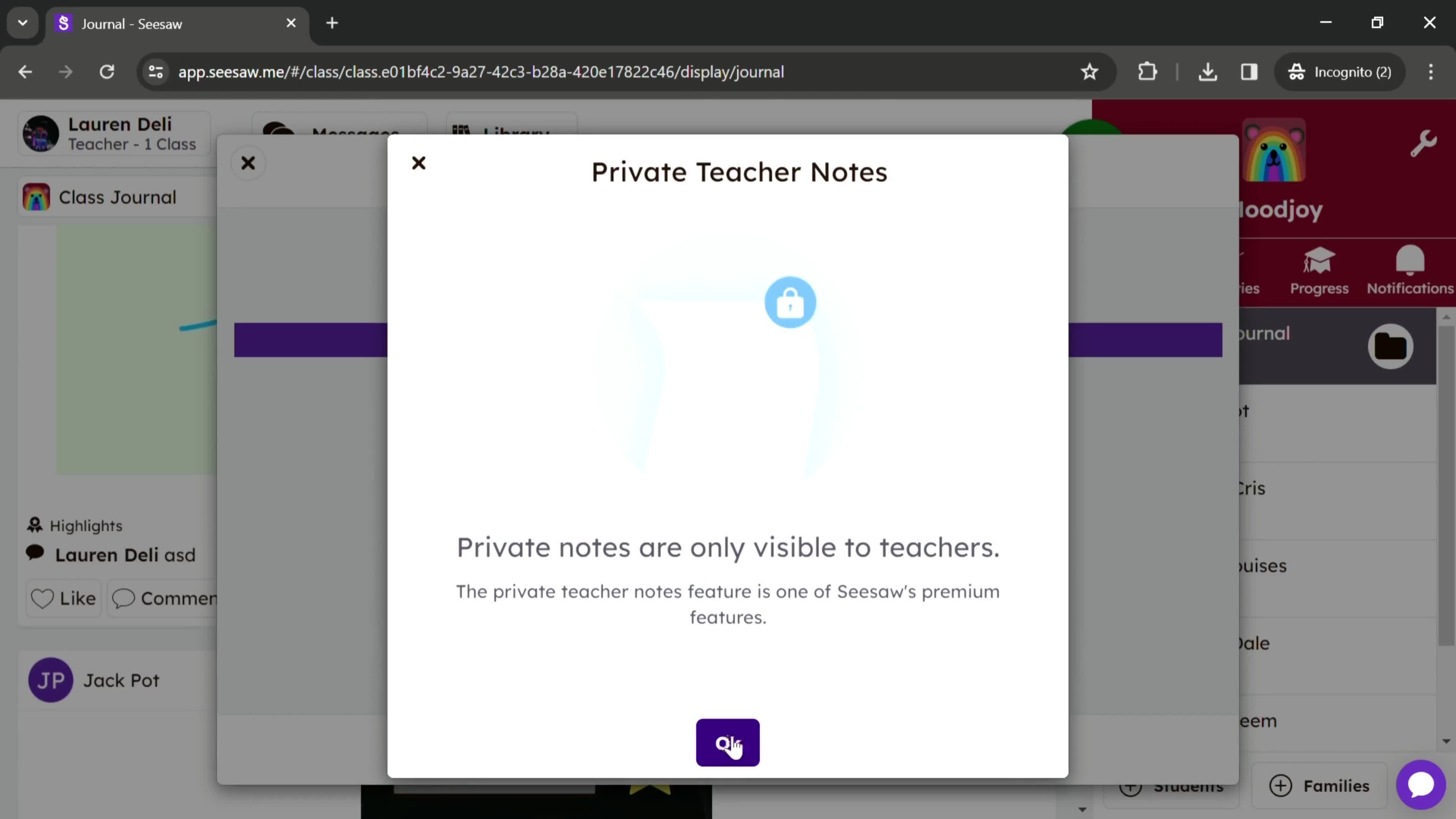 Creating a private note on Seesaw video thumbnail