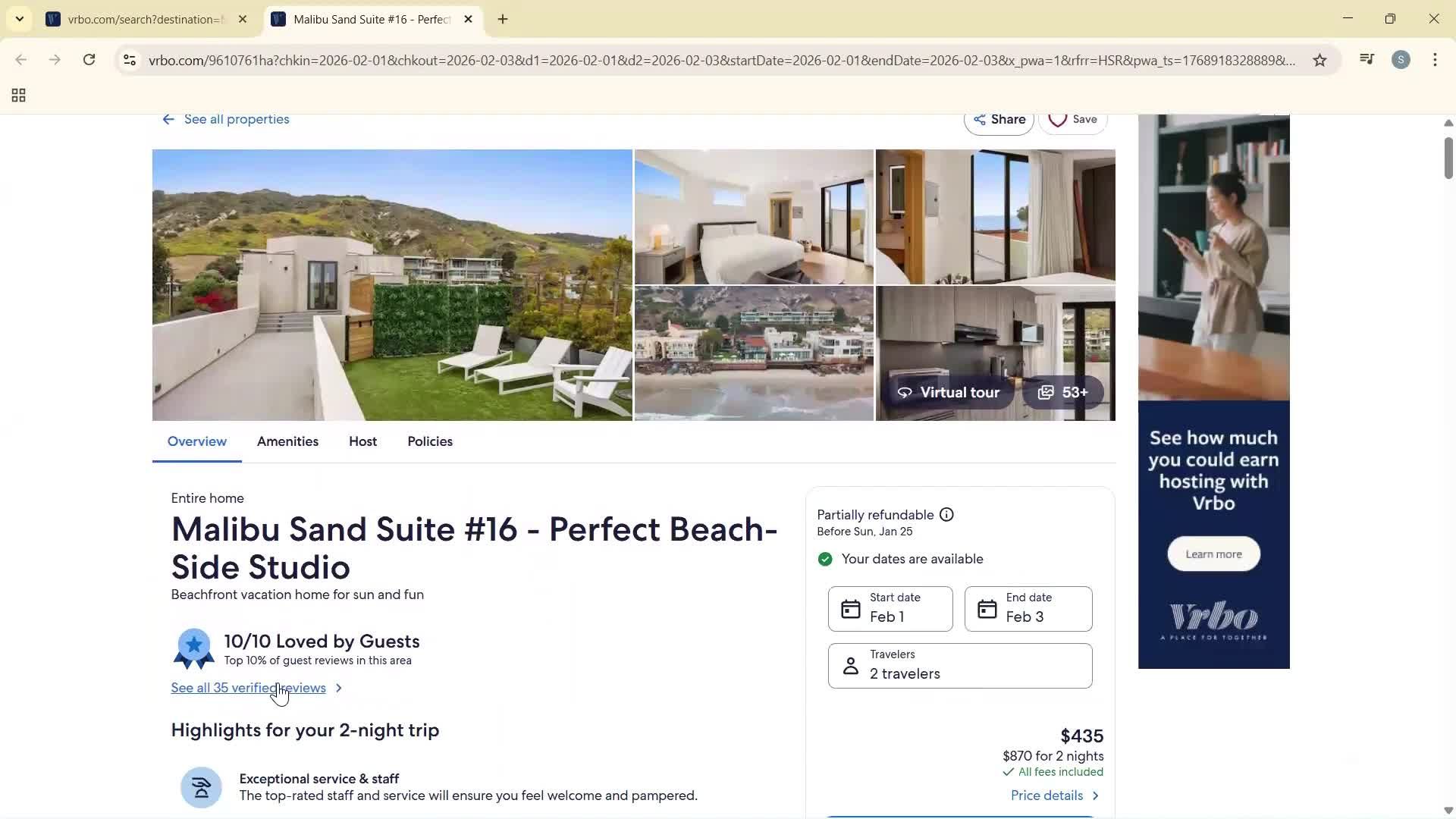 Reporting a review screenshot
