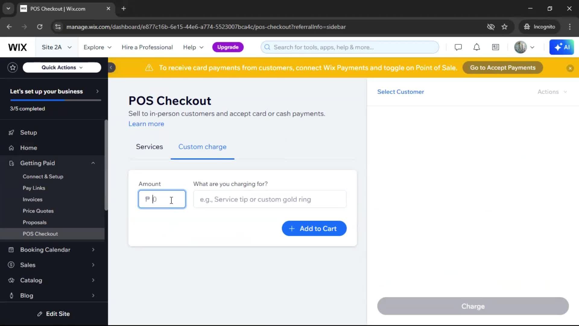 Recording a payment screenshot