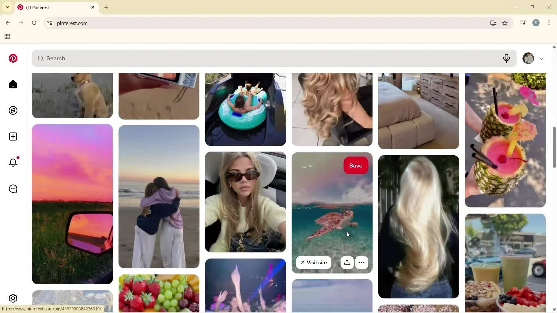 Reporting a post screenshot