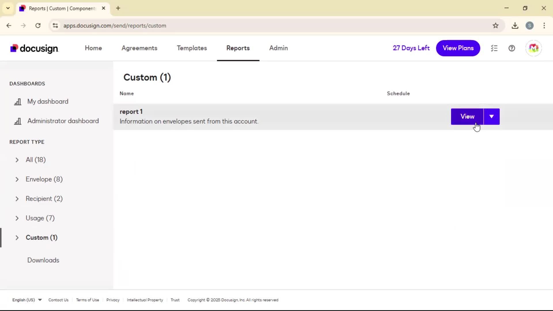 Reports on Docusign video thumbnail