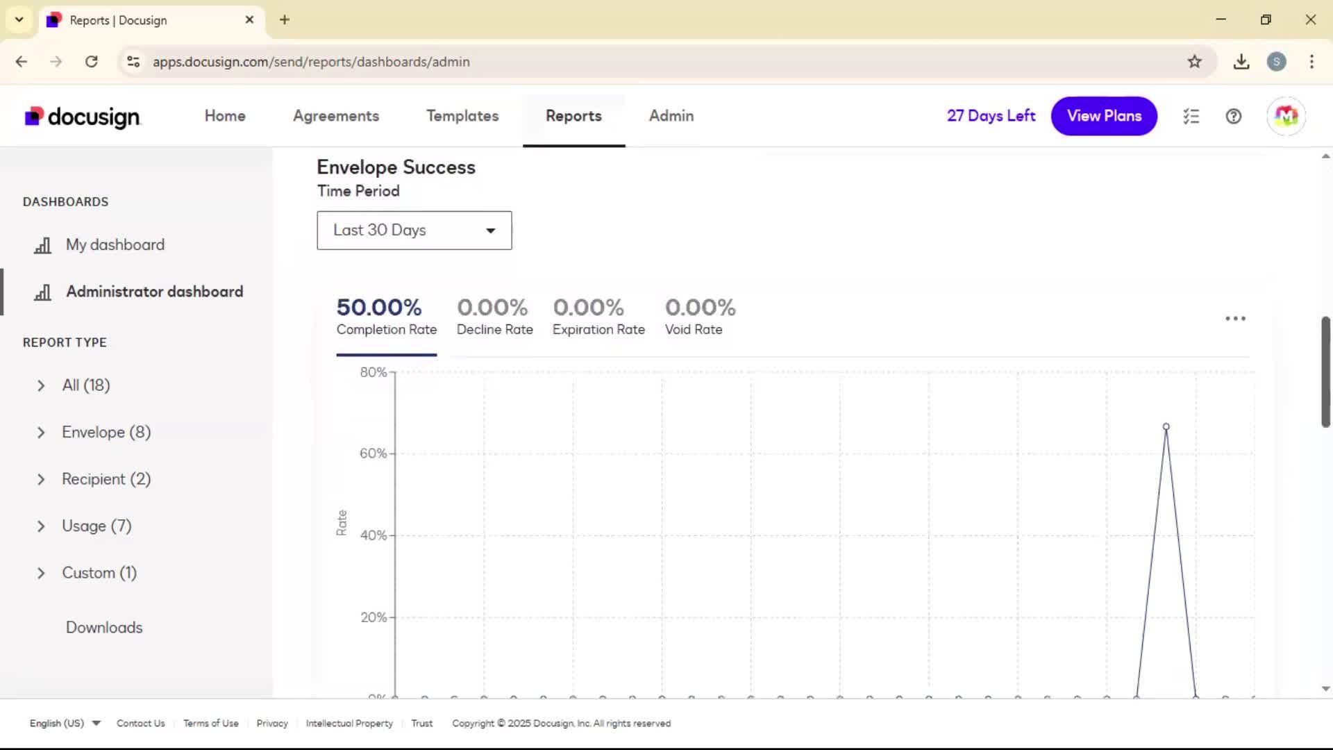 Reports screenshot