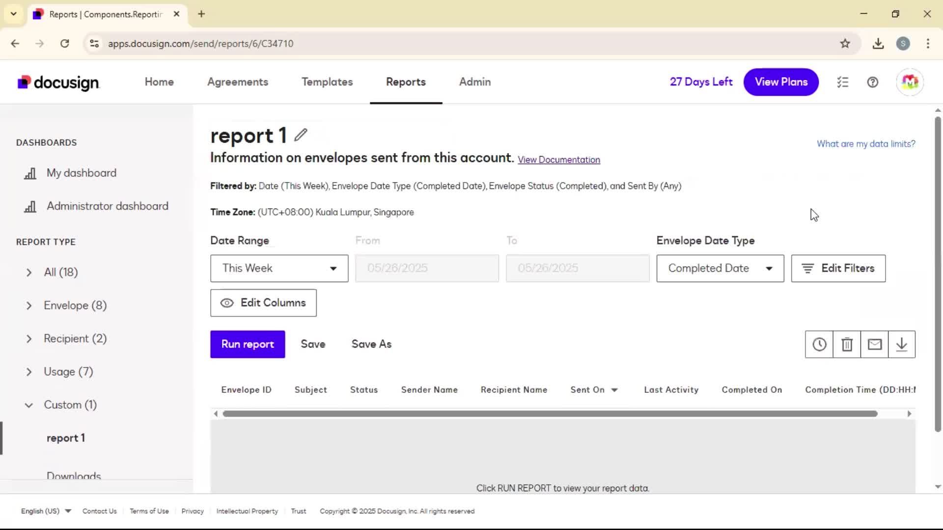 Reports on Docusign video thumbnail