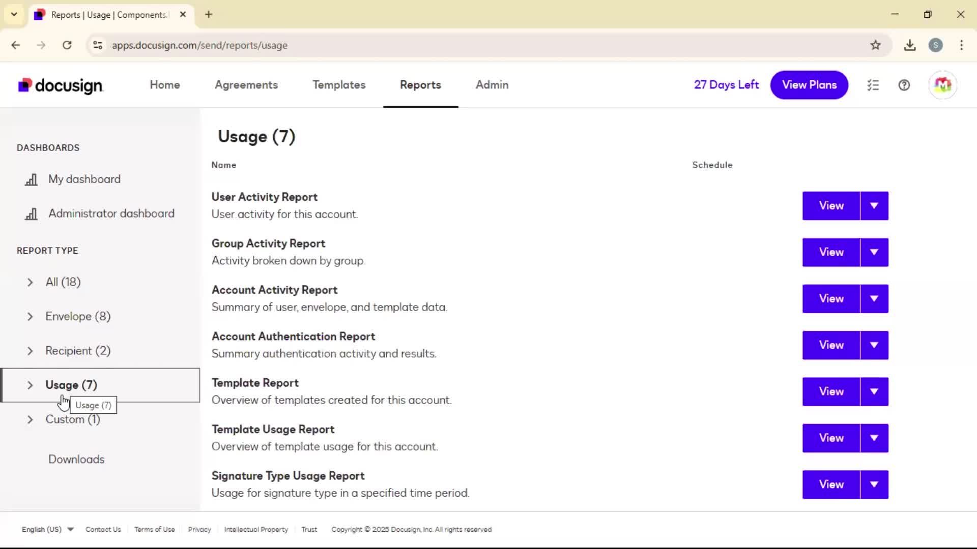 Reports on Docusign video thumbnail