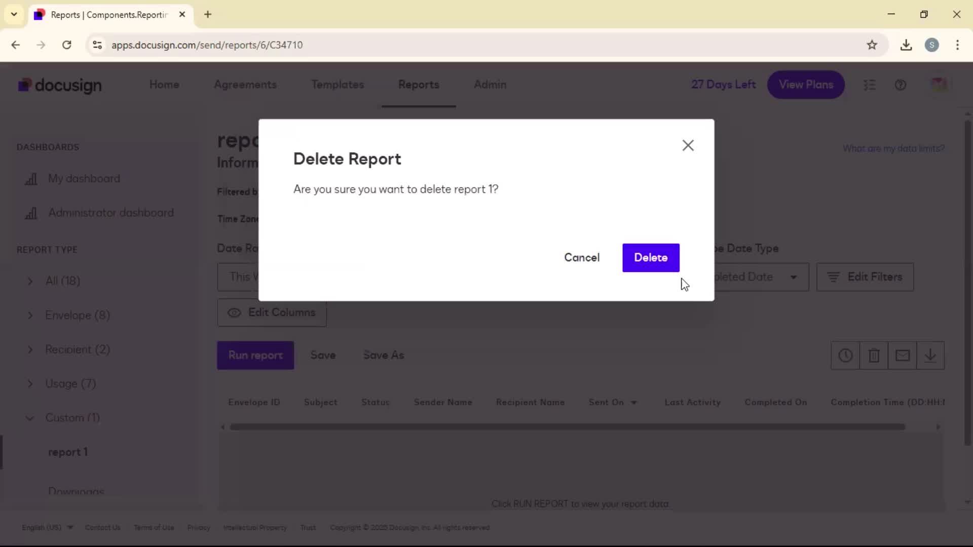 Reports on Docusign video thumbnail