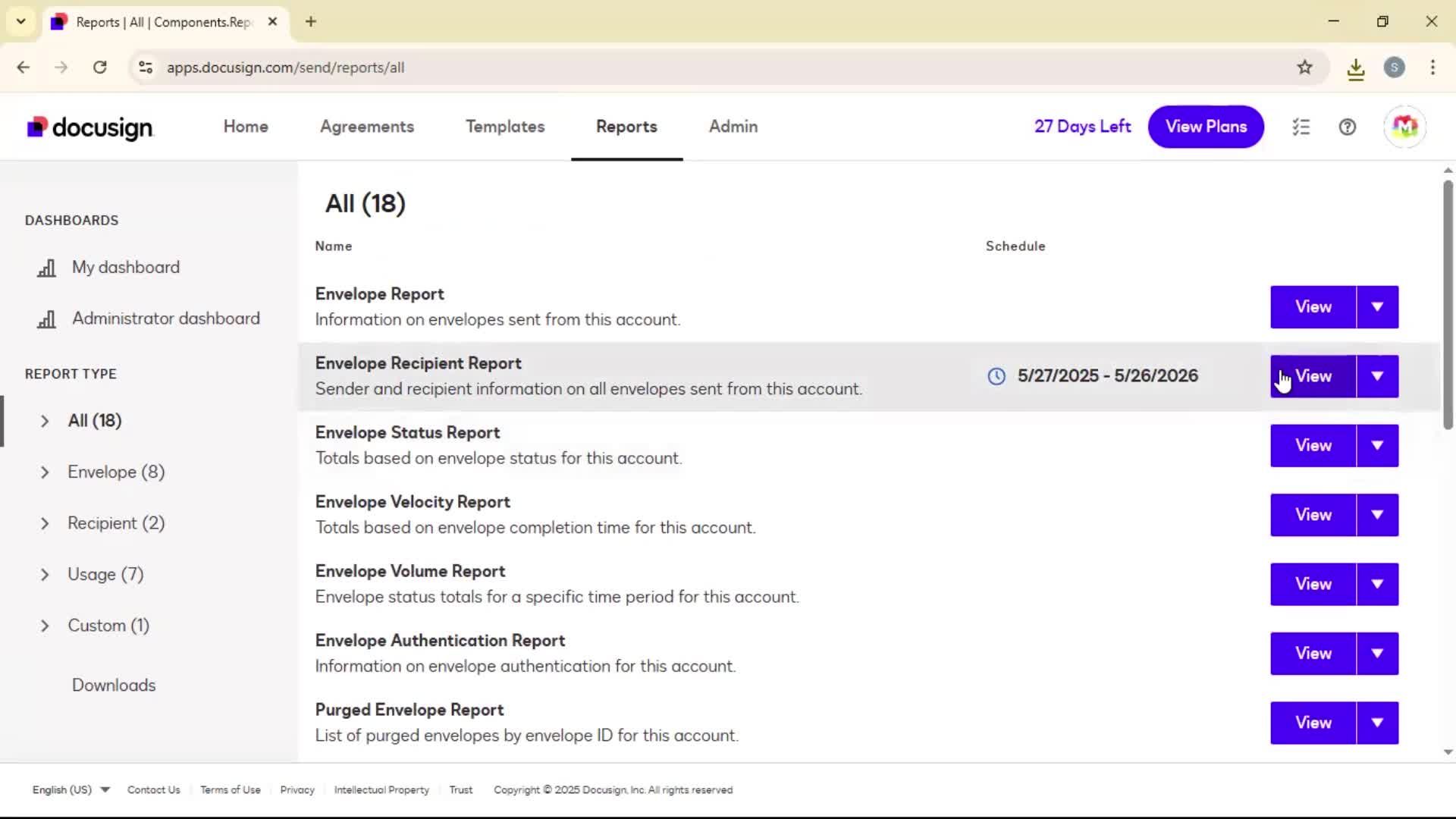 Reports on Docusign video thumbnail