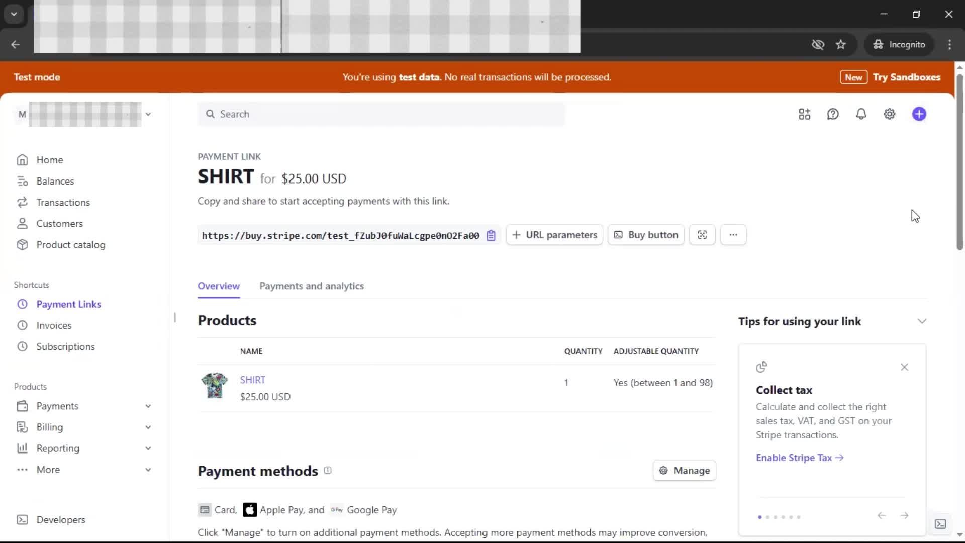 Requesting payment on Stripe video thumbnail