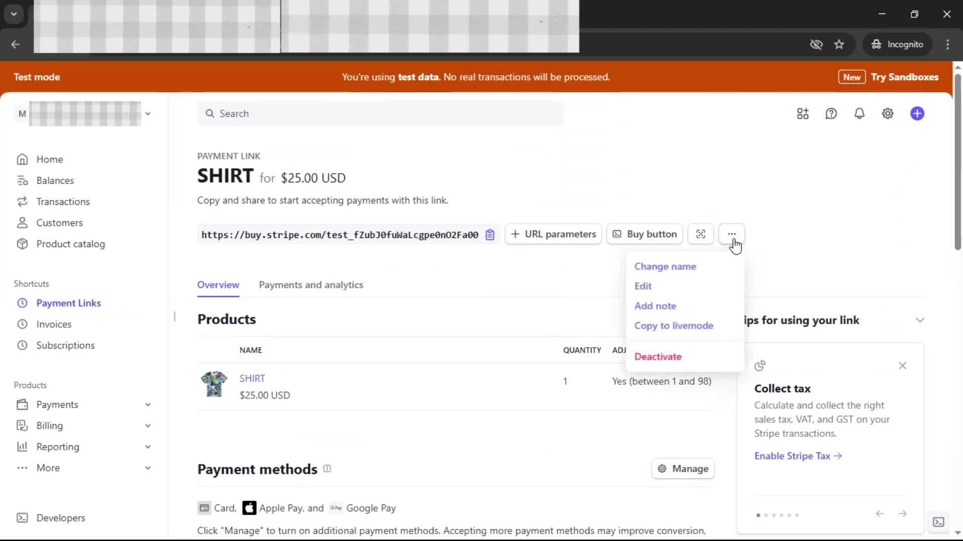 Requesting payment on Stripe video thumbnail