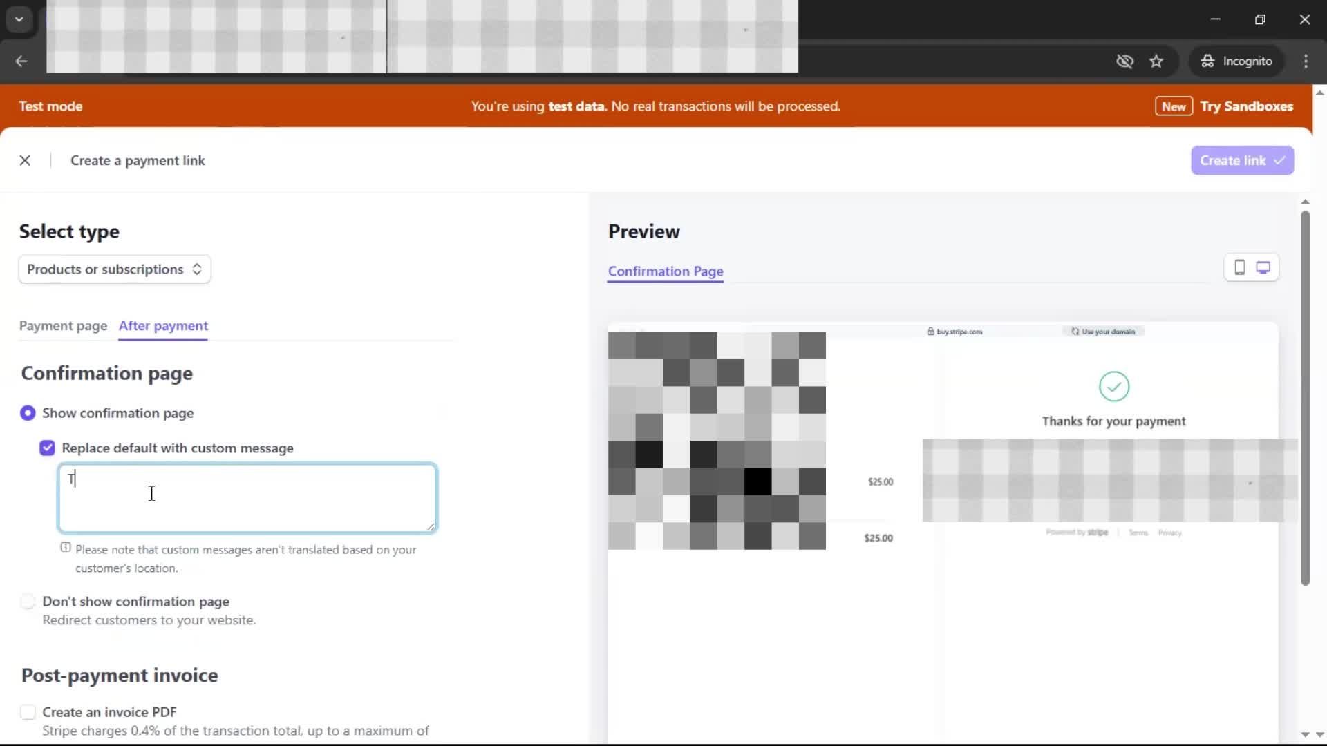 Requesting payment on Stripe video thumbnail
