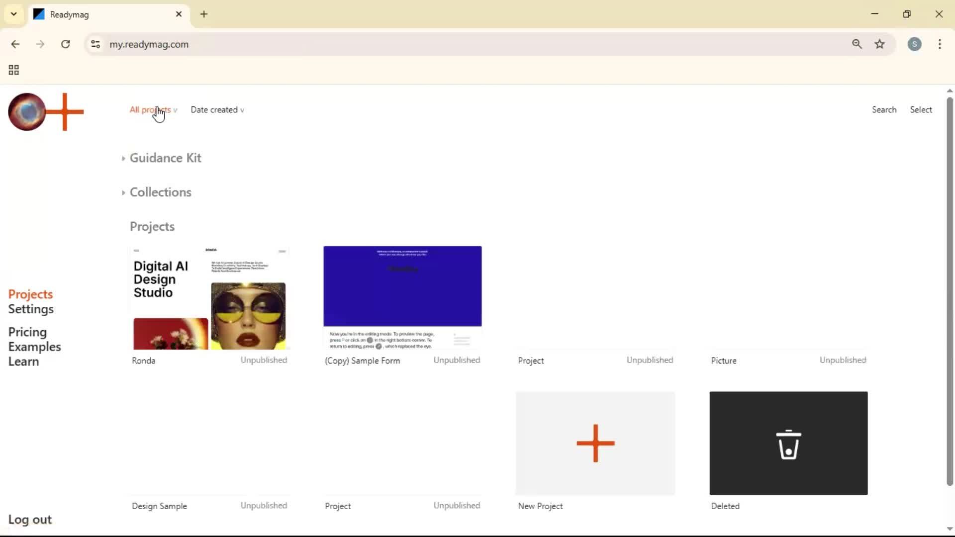Restoring deleted files screenshot