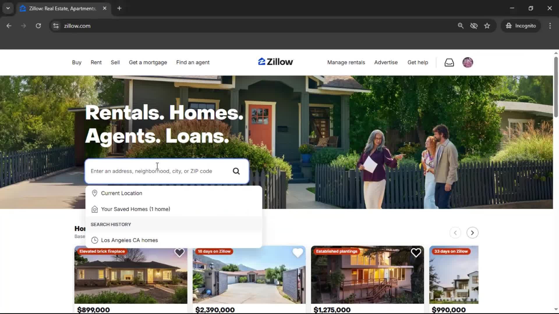 Adding to favorites screenshot