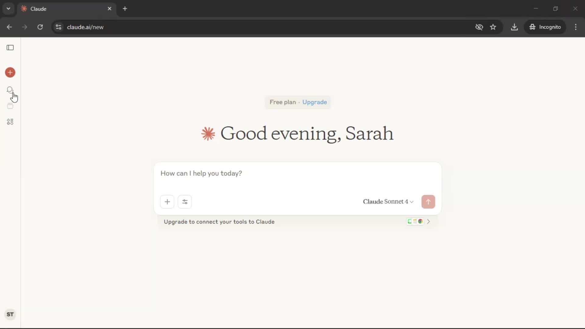 Searching screenshot