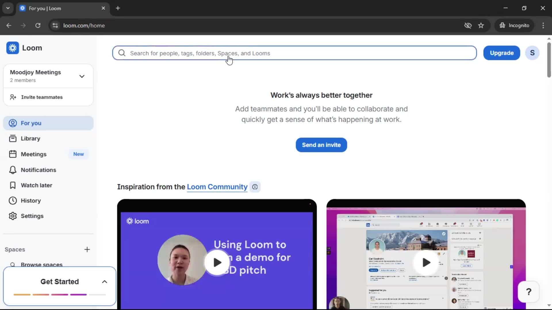Searching on Loom video thumbnail