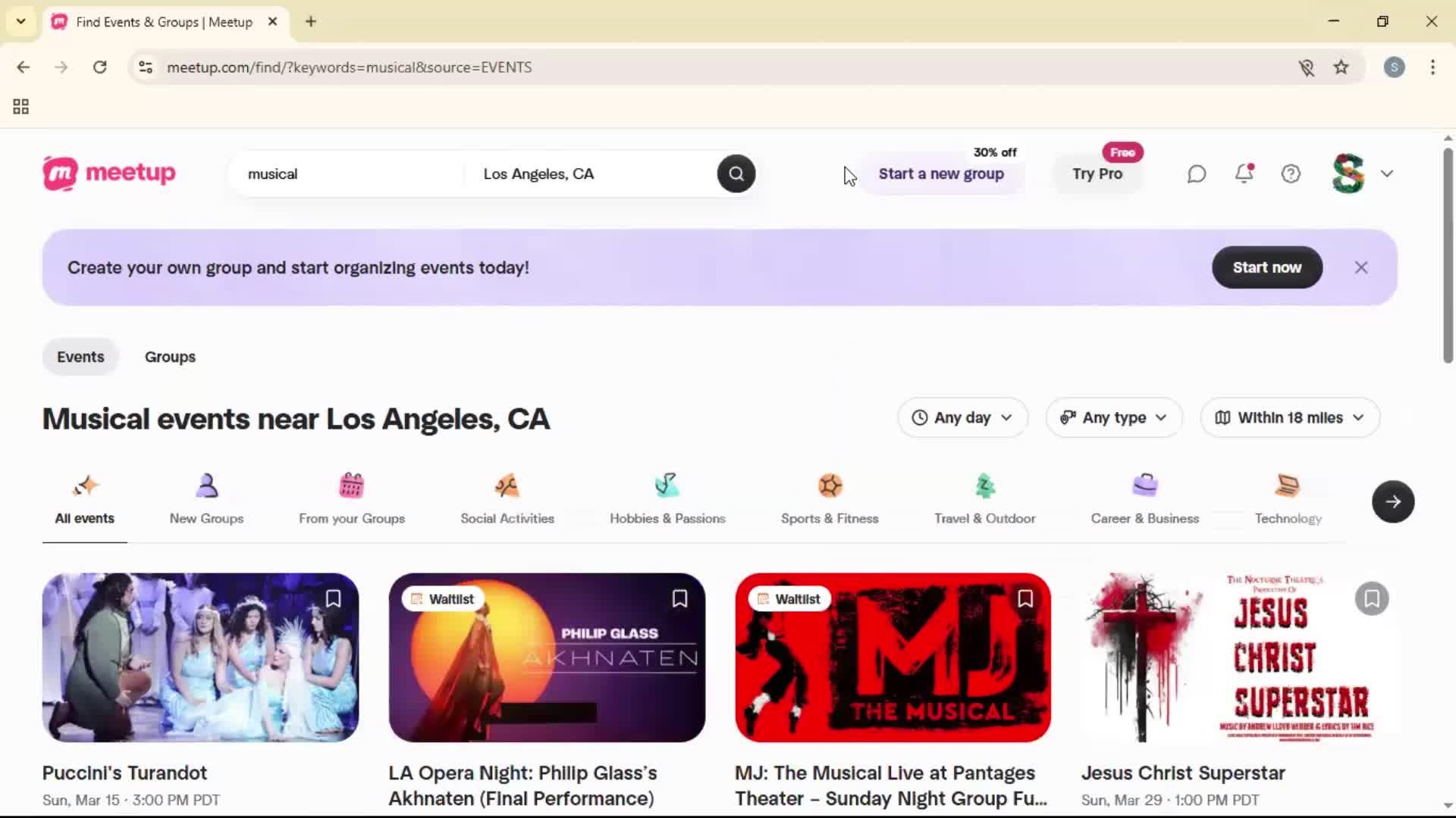 Searching on Meetup video thumbnail