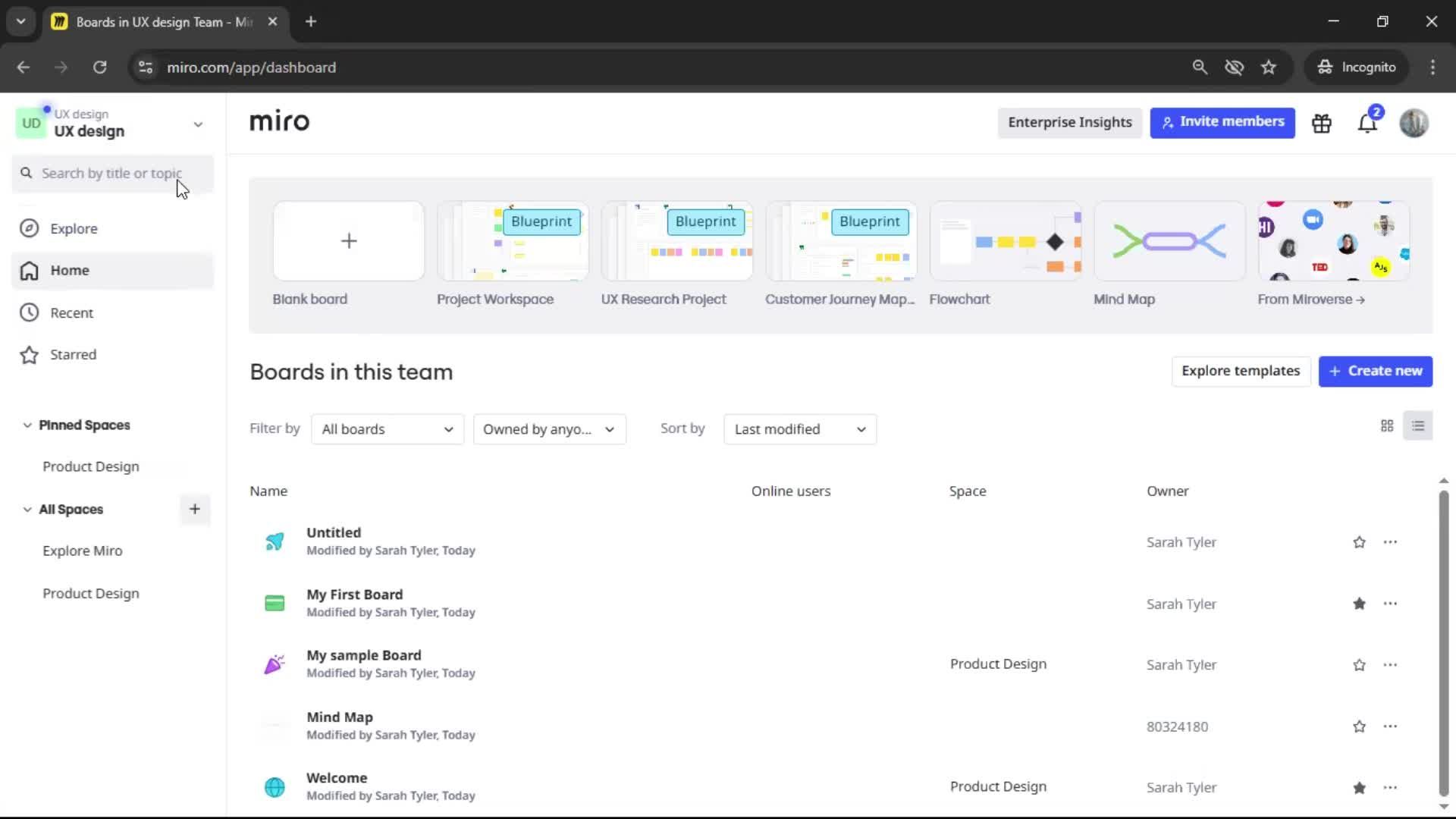 Searching screenshot