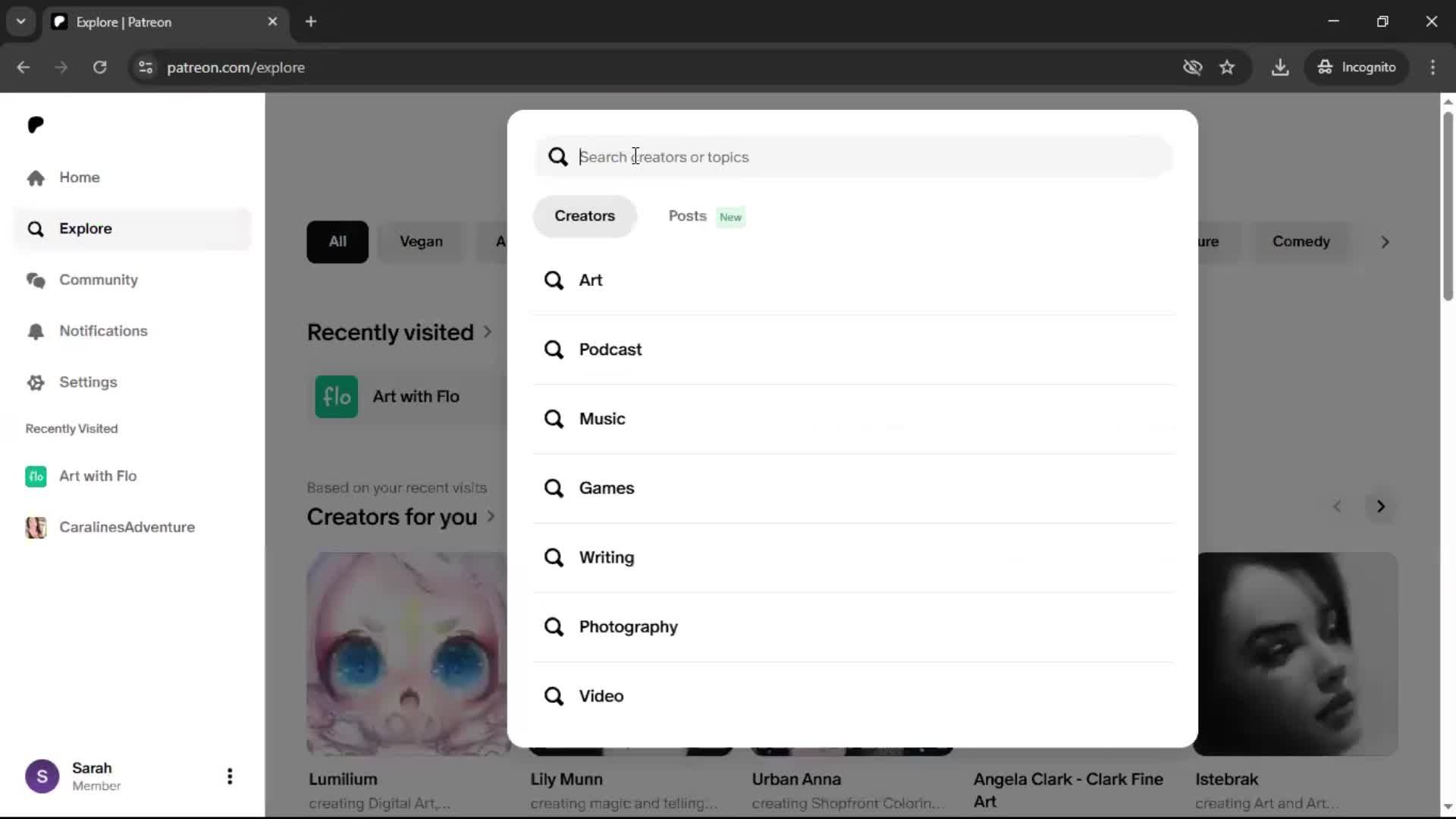 Searching on Patreon video thumbnail